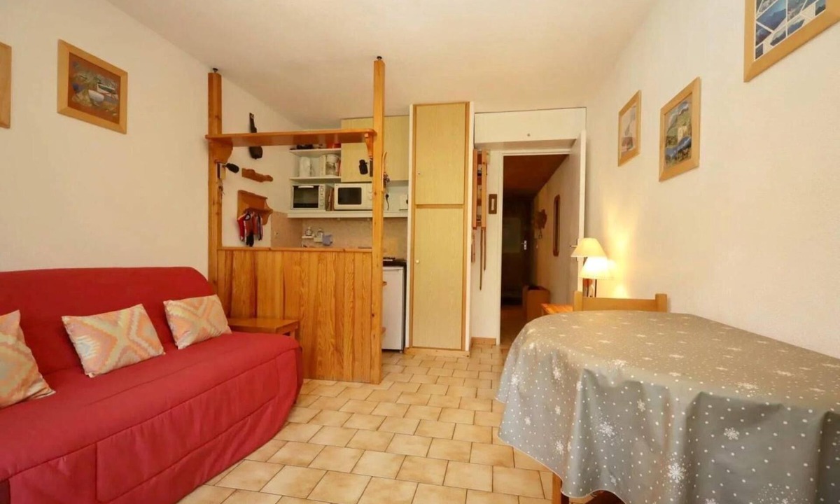 Les Houches Apartment | 1st floor, balcony, parking, tv, ski locker, 27m², Les Houches