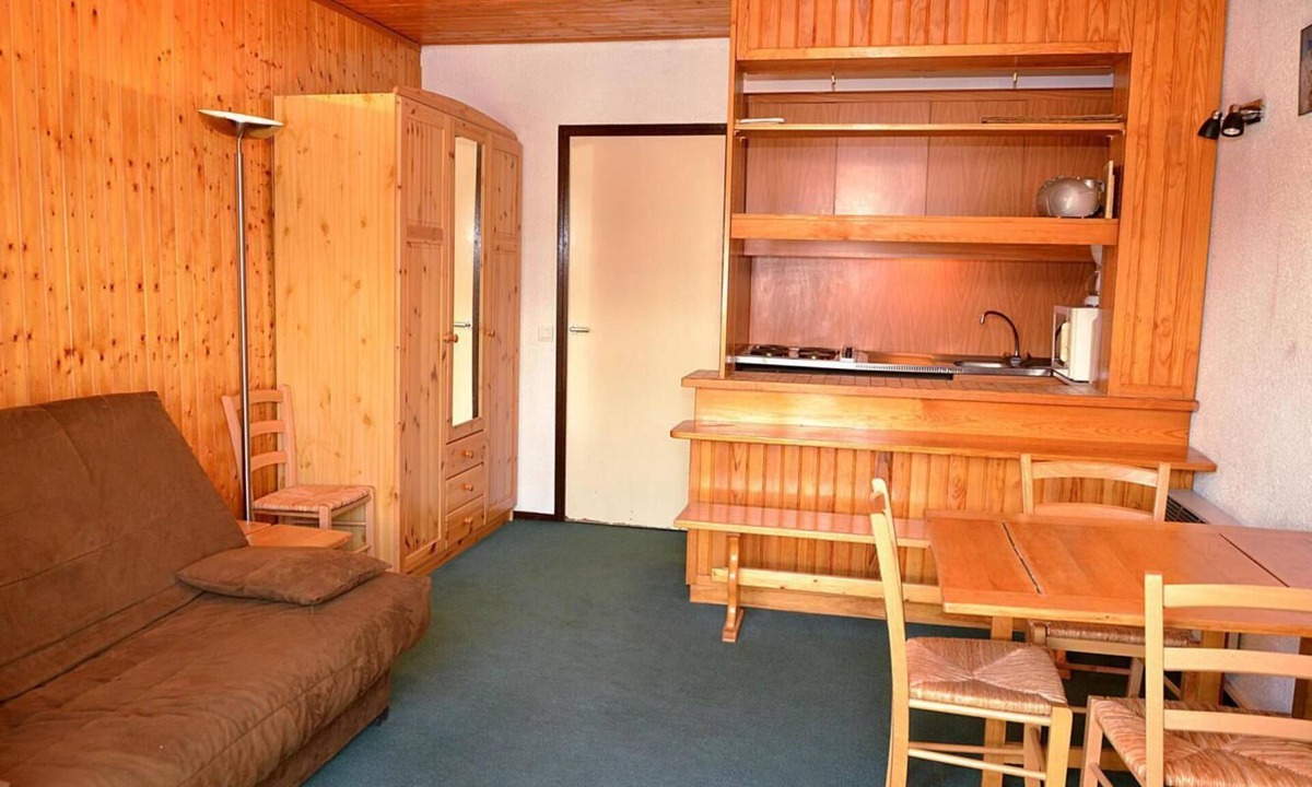 Flaine Apartment | 1st floor, balcony, tv, ski locker, 25m², Flaine