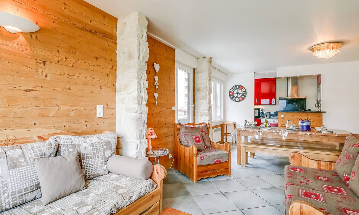 Tignes le Lac Apartment | 3-room apartment in Tignes, 8 people, ski-in/ski-out with WIFI