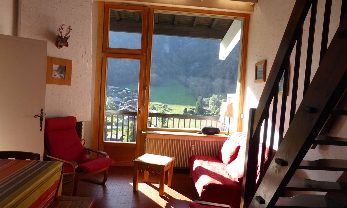 Les Contamines-Montjoie Apartment | 3-Room Duplex, 8 people, balcony, private parking
