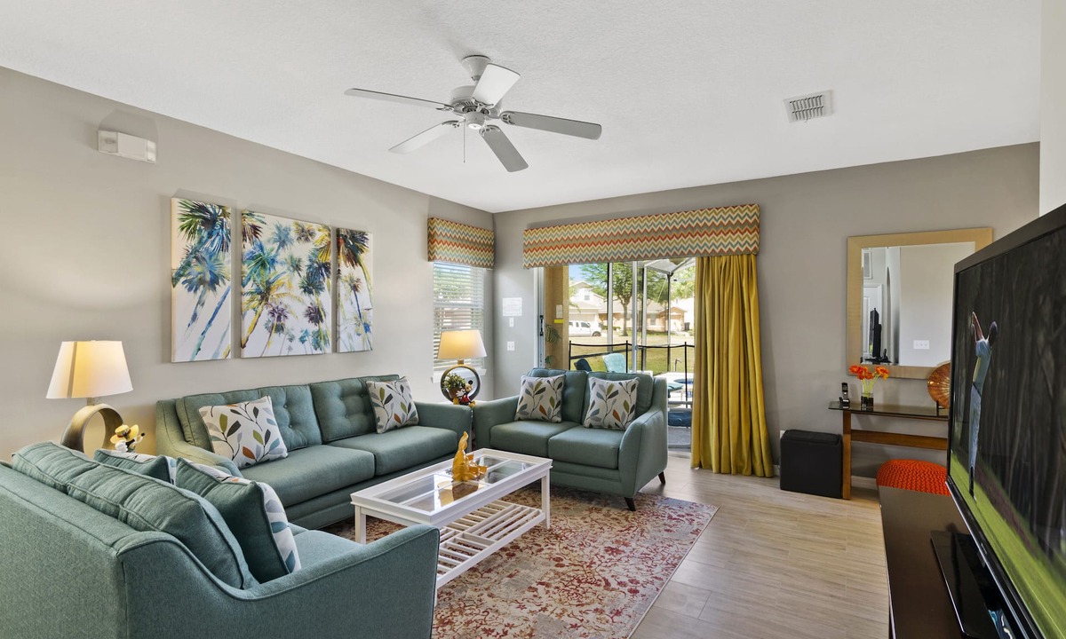 Sandy Ridge Villa | 4 Bed/3+ Bath Home w/Screened Pool + Spa -
