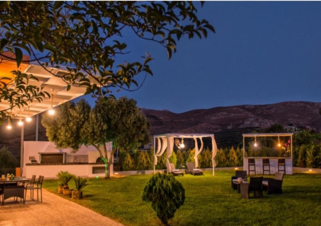 Gramvousa Villa | 500 sqm Private Garden, Outdoor Kitchen, near Falasarna & Balos Beach