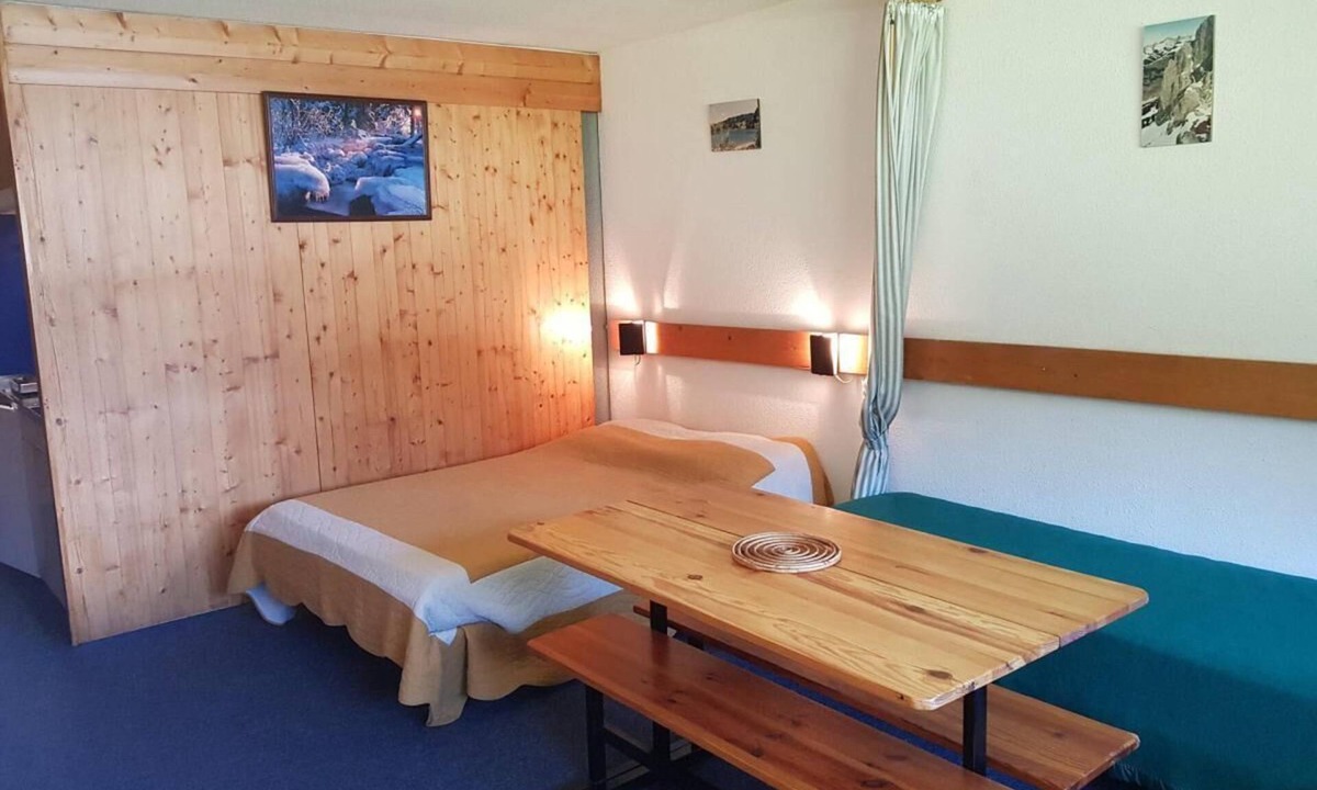 Arc-1600 Apartment | 50m from resort center, 1st floor, tv, 24m², Les Arcs