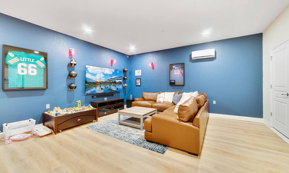 Windsor Hills Villa | 5BR/5BA ALL BABY GEAR, RESORT DUALING WATERSLIDES, 85" TV,