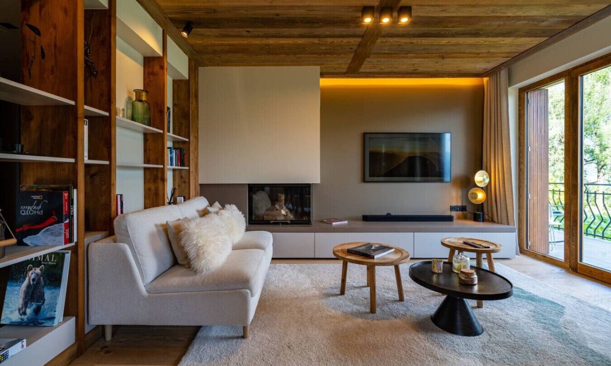 Passy Apartment | AlpinChic 3BR | View | Comfort | Chimney | Plancha