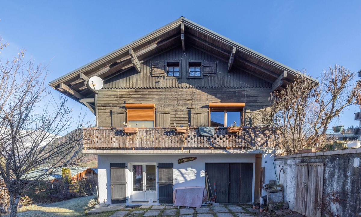 Notre-Dame-de-Bellecombe Apartment | Apartment 'Les Rocailles' with Mountain View, Private Terrace and Wi-Fi