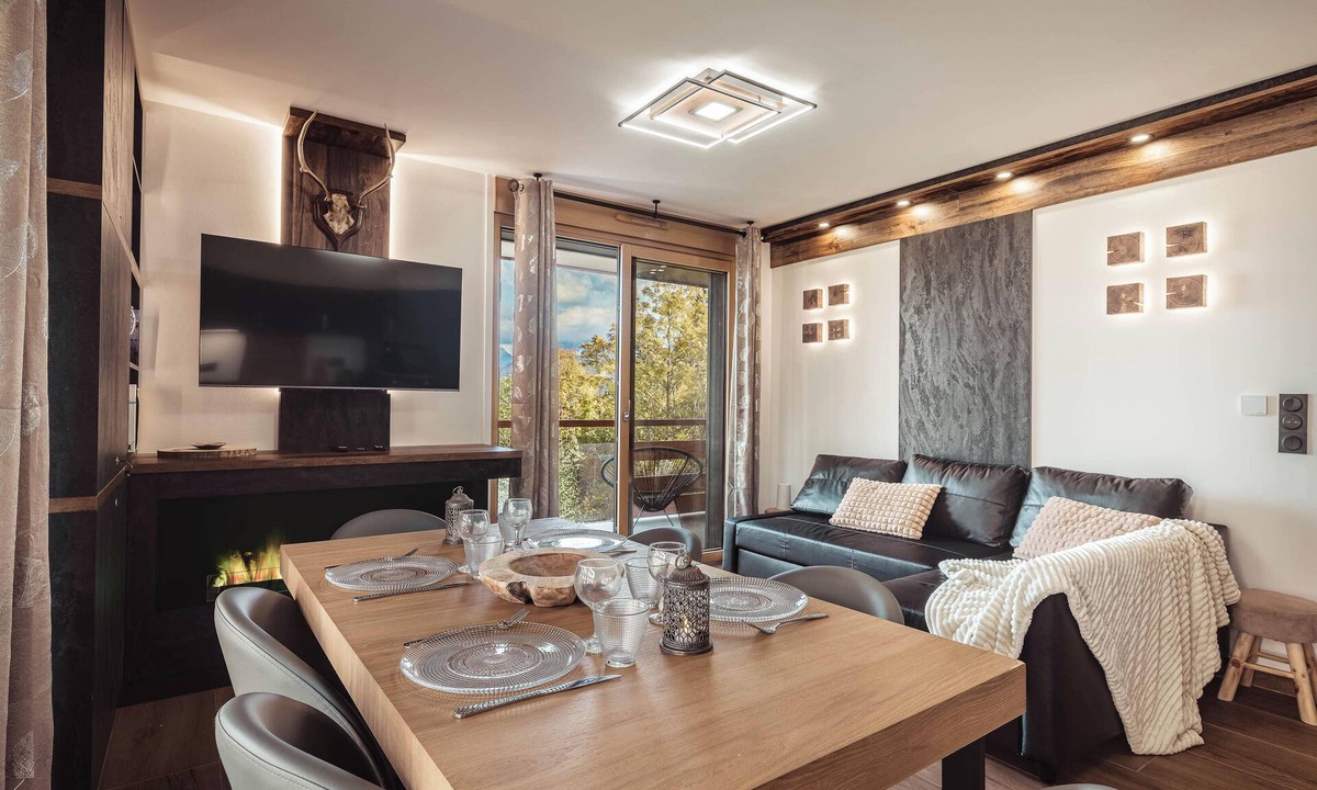 Combloux Apartment | Apartment Nid des Neiges - Perfect for families