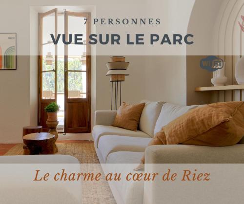 Riez Apartment | Appartement 7 pers-Terrasse-Vue Parc