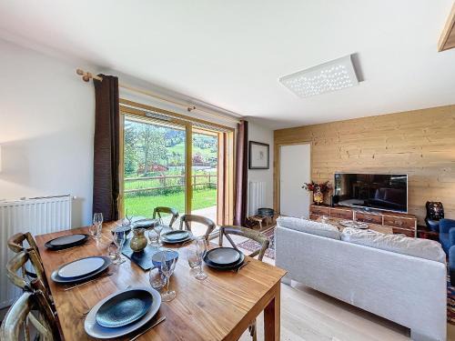 Combloux Apartment | Appartement neuf 3 chambres proche village avec parking - FR-1-560-143