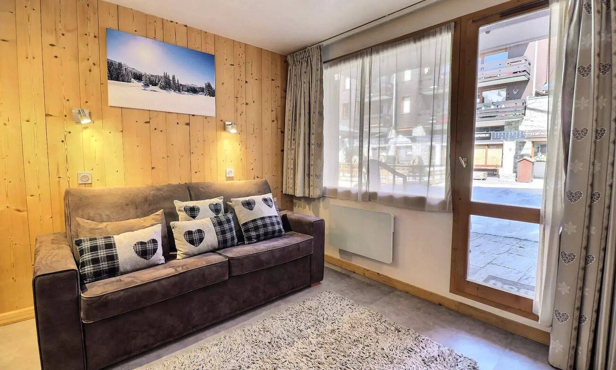 Meribel-Mottaret Apartment | Boulevard Residence - SUPER STUDIO DIVISIBLE PARFITTING SITTED SKIS TO NEAR TRADE