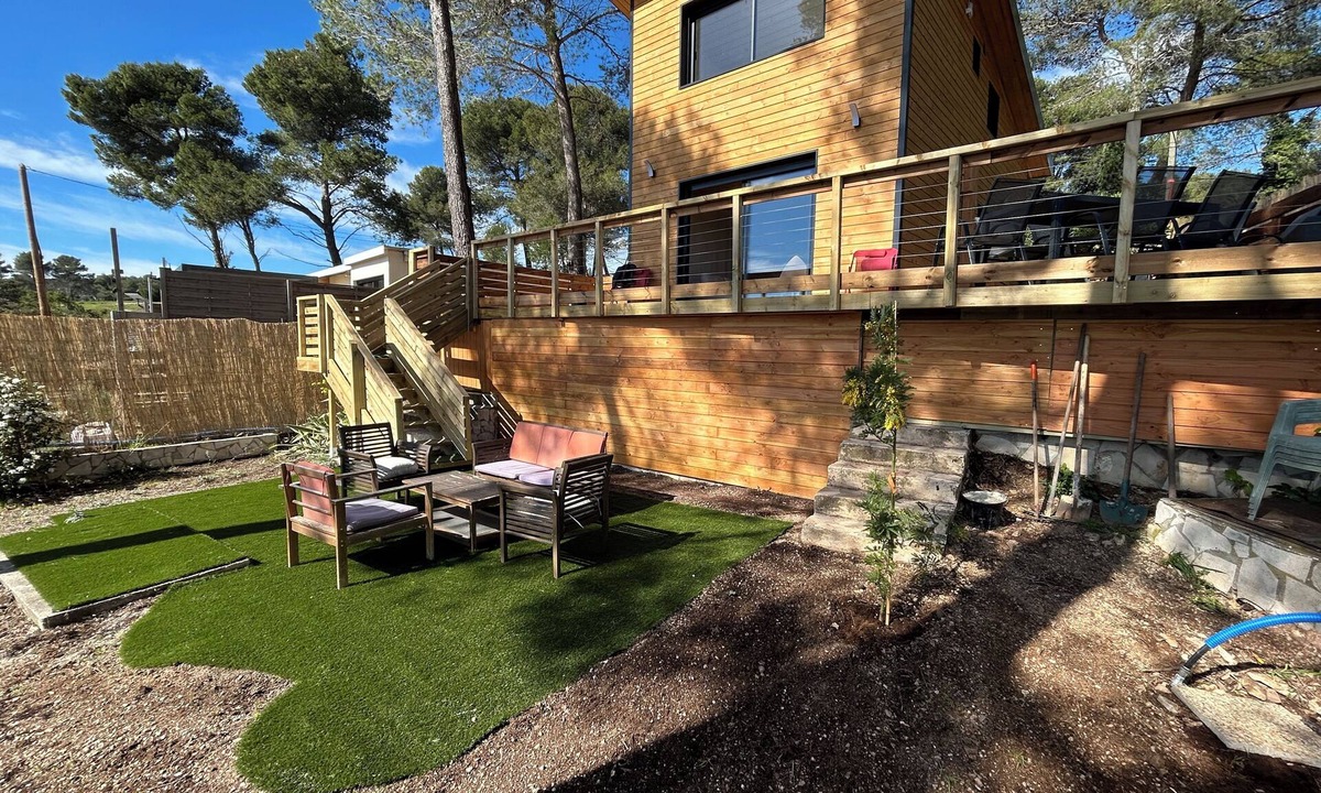 Le Castellet Ski Chalet | Chalet Ali Le Castellet. Exceptional panoramic view of the hills.