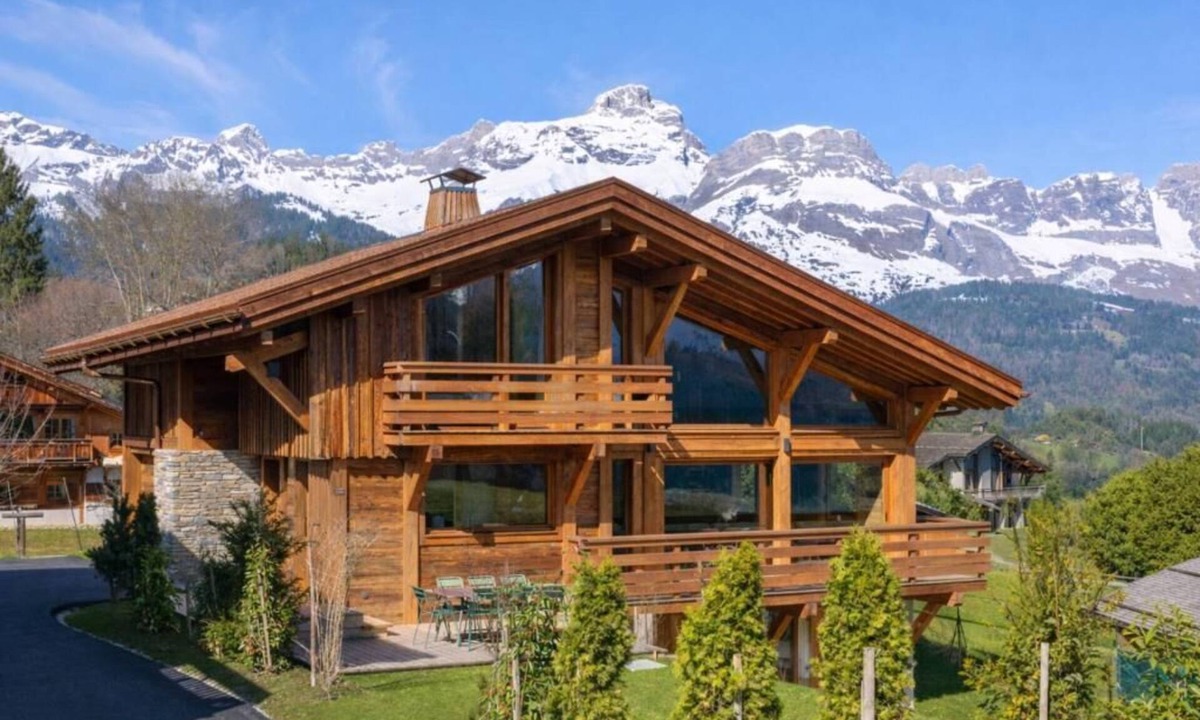 Combloux Ski Chalet | Chalet Combloux, Megève, Mont-Blanc View