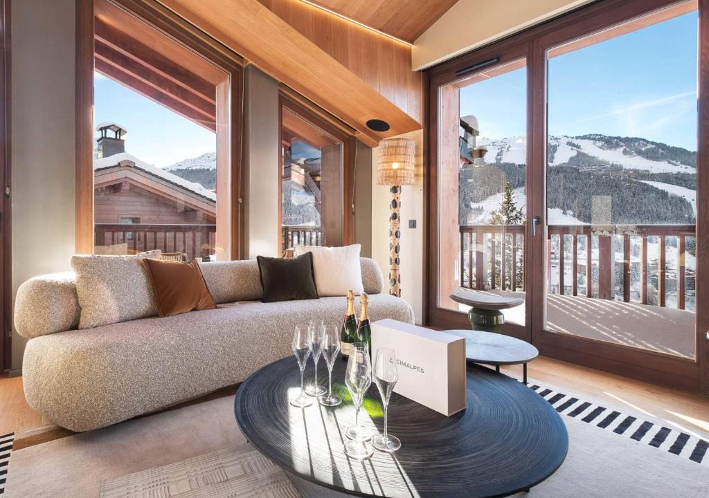 Courchevel Ski Chalet | Chalet de luxe avec jacuzzi et vues panoramiques à Courchevel 1650 - FR-1-563-133