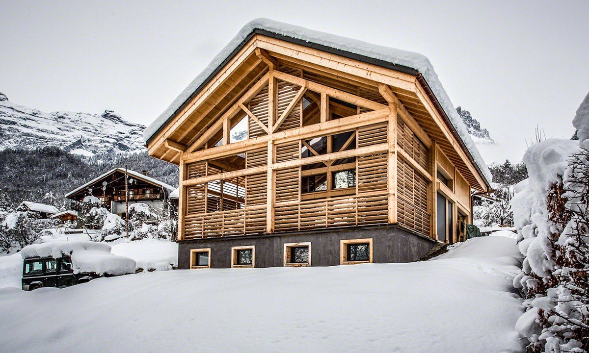 Servoz Ski Chalet | CHALET TOUTBLANC LUX DESIGN FACING MONT-BLANC