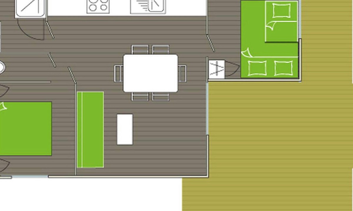 Villecroze Ski Chalet | Chalet with AC - 7 guests