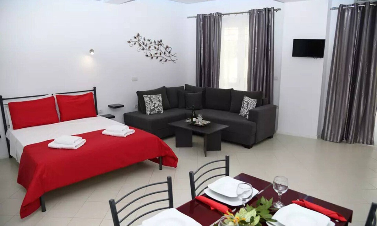 Rhodes Town Apartment | City Heart luxury studio Aurora