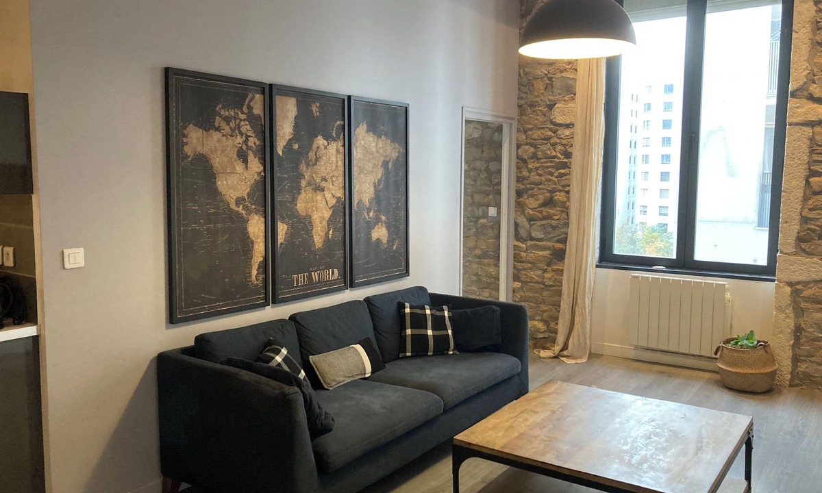 La Confluence Apartment | Confluence renovated 2-room apartment