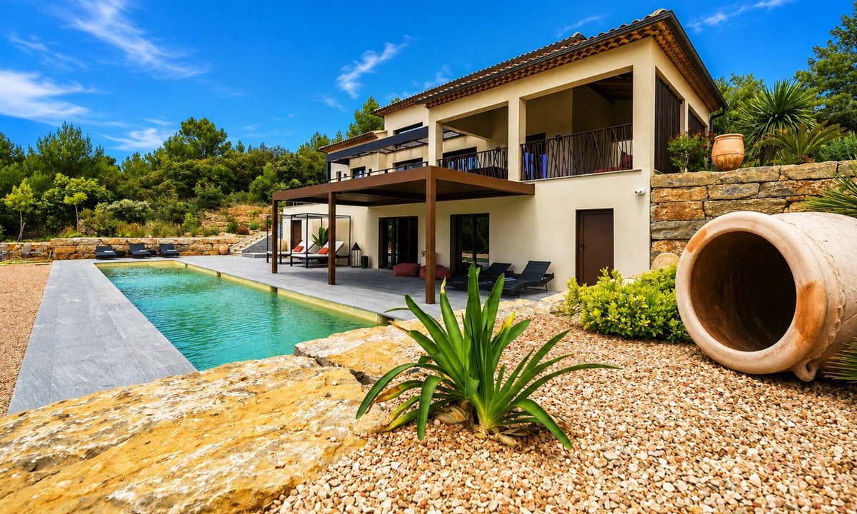 Tourtour House | Contemporary villa in Provence