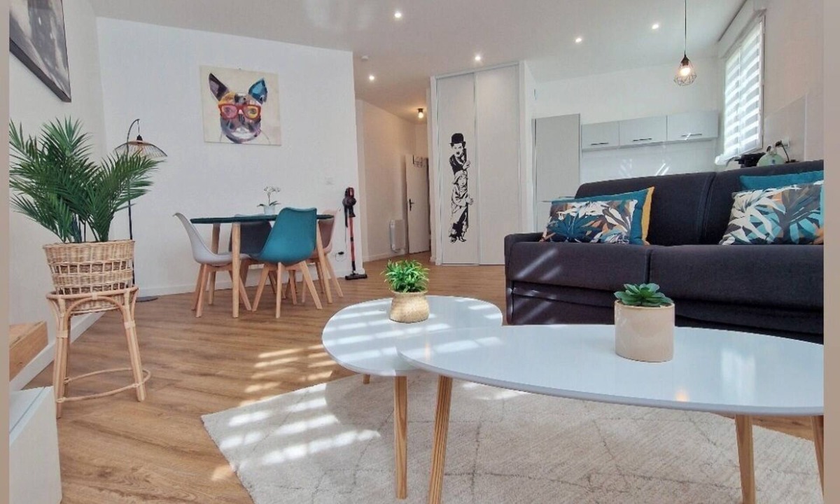 Grand Clement Apartment | Cosy Villeurbanne-Lyon Gare Part Dieu