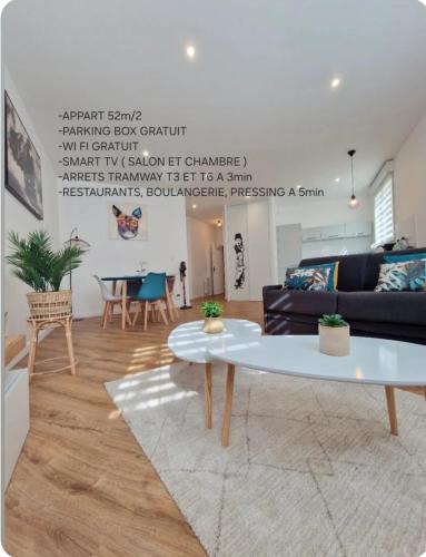 Grand Clement Apartment | Cosy Villeurbanne - Lyon Gare PartDieu