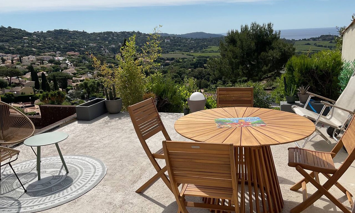 La Croix-Valmer Ski Chalet | Cozy cottage with ocean view and pool, newly renovated, La Croix Valmer