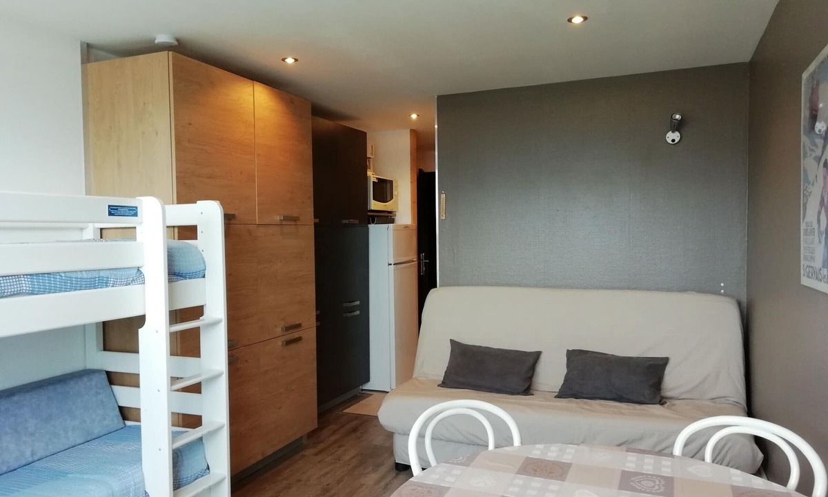 Arc-1600 Apartment | Cozy studio for 3 with Mont Blanc view