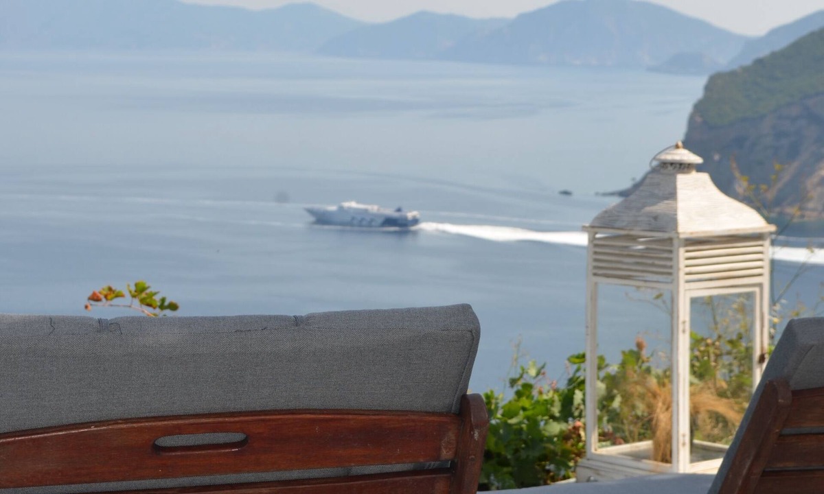 Skopelos Town Villa | Cozy Traditional Home with Magnificent Sea Views & Garden