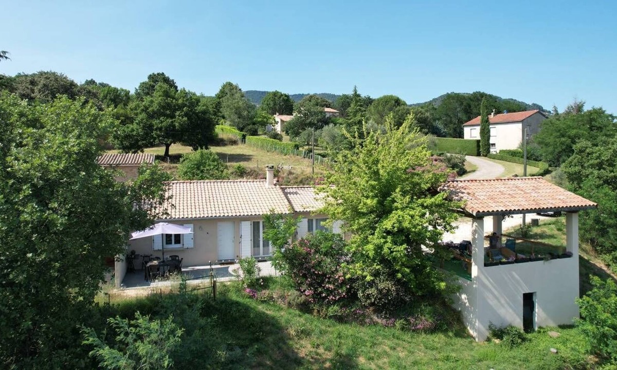 Chassiers House | Detached villa in Chassiers, 3 bedrooms for 6 people and pets allowed, in the...