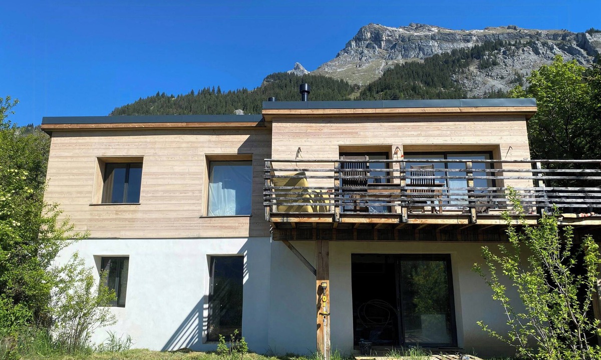 Plateau-d'Assy House | Ecological chalet facing Mont Blanc in Passy