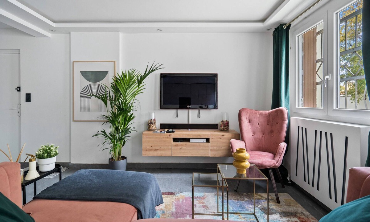 Grand Clement Apartment | Free Parking – Chic and Cozy in Villeurbanne – All Inclusive