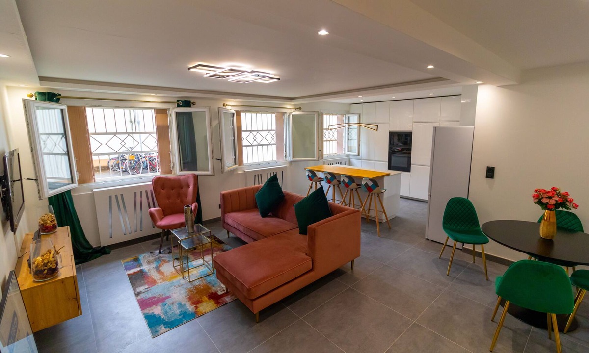 Grand Clement Apartment | *Free parking* Chic and elegant in VILLEURBANNE *All-inclusive*