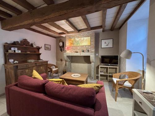 Charroux House | Gîte La Paille à Charroux, 4 pers, Animaux acceptés, Jardin - FR-1-489-620