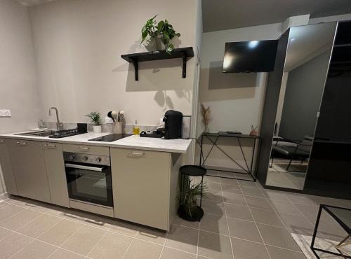 Villette-dʼAnthon Apartment | Grand studio