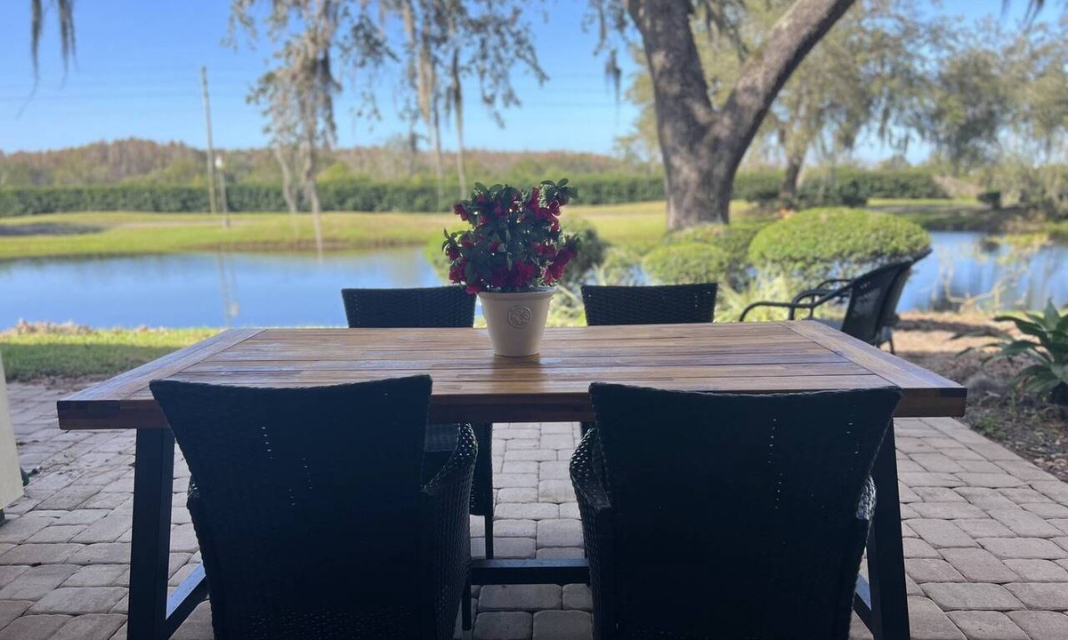 Wesley Chapel Condo | Ground Floor Retreat | King Suite | Private Patio | Optional Saddlebrook Resort Amenities