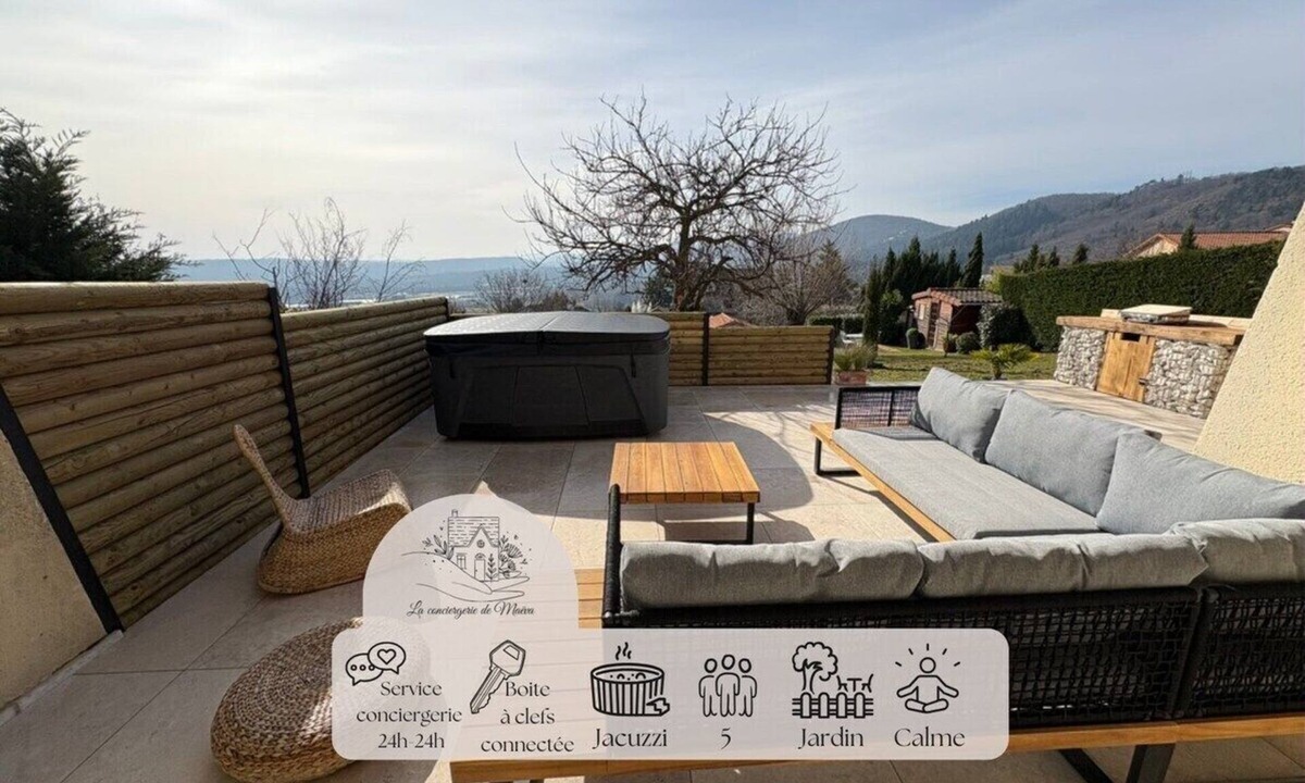 Enval House | House air conditioning Jacuzzi & private garden