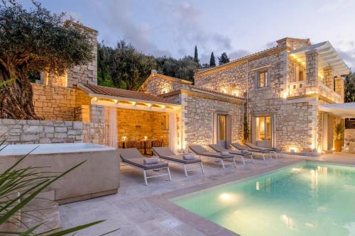 Peroulion Villa | Ionian Stone Luxury Villas in Corfu
