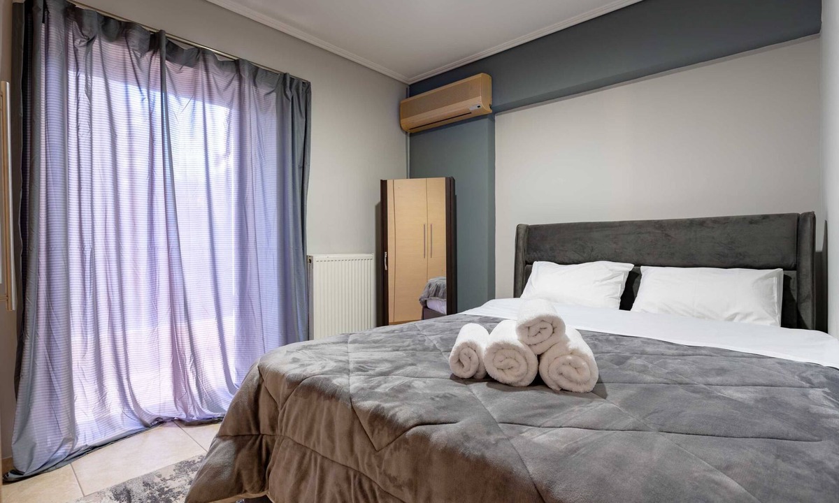 Moschato-Tavros Apartment | Kalithea train station 1bedroom 2persons
