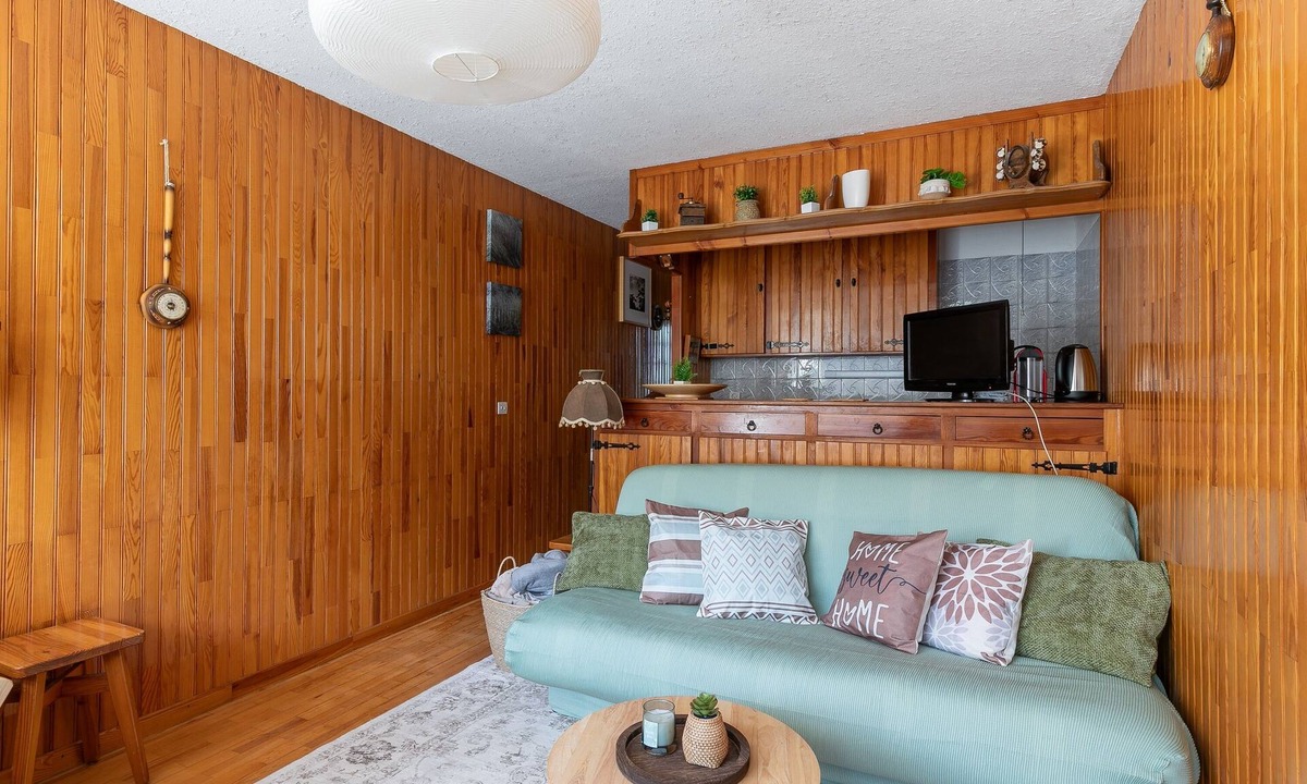 Saint-Leger-les-Melezes Apartment | Le Cocon des Mélèzes - Appt pour 6 proche pistes