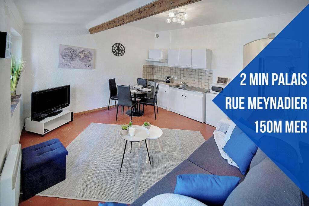 Le Suquet Apartment | Le Jos - 2min palais-100m mer-Verrière Côte d'Azur