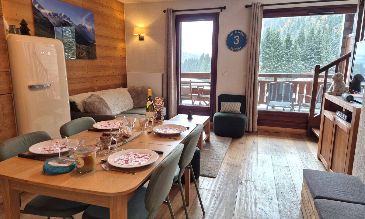 Vallorcine Apartment | Le Kristalin 4★ | Ski-in/out | Pool & Spa | Vallorcine – Chamonix Valley