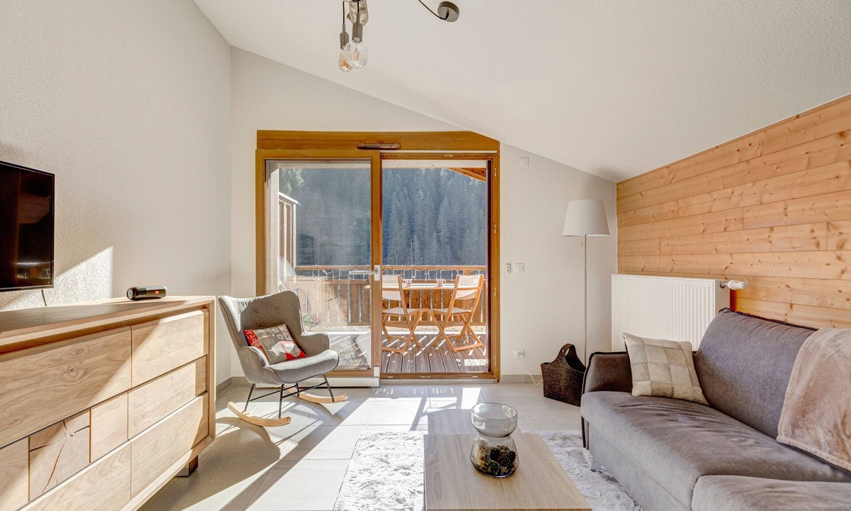 La Giettaz Apartment | Le Torraz - Apt avec balcons aux pieds des pistes