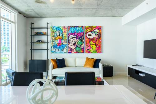 Midtown Apartment | Luxury 2BD Condo in Wynwood with Pool and Parking