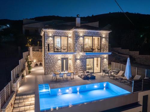 Dhrakata Villa | Luxury Stone Villa Aris, ideally located just a 5-minute walk from restaurants and shops