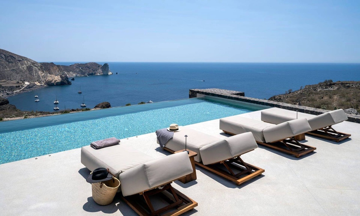 Akrotiri Villa | Magnificent Santorini Villa | Villa Phanes | 8BDR | Breathtaking Sea Views |.