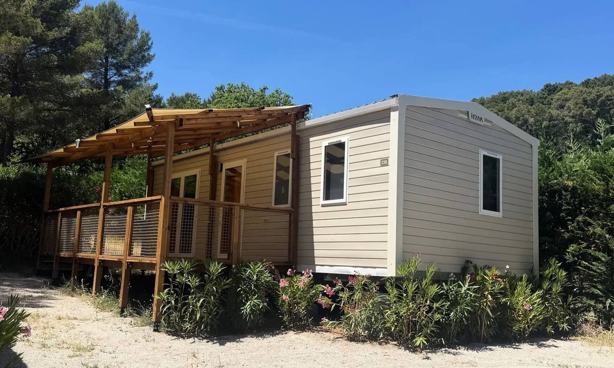 Callas House | Mobilhome PRESTIGE Premium 2026 - 3 bedrooms + Air conditioning + Dishwasher + TV 6 persons