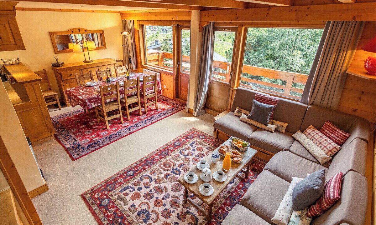 Meribel-Mottaret Apartment | Mont Vallon #35 - 10 guests - Ski in - Ski out