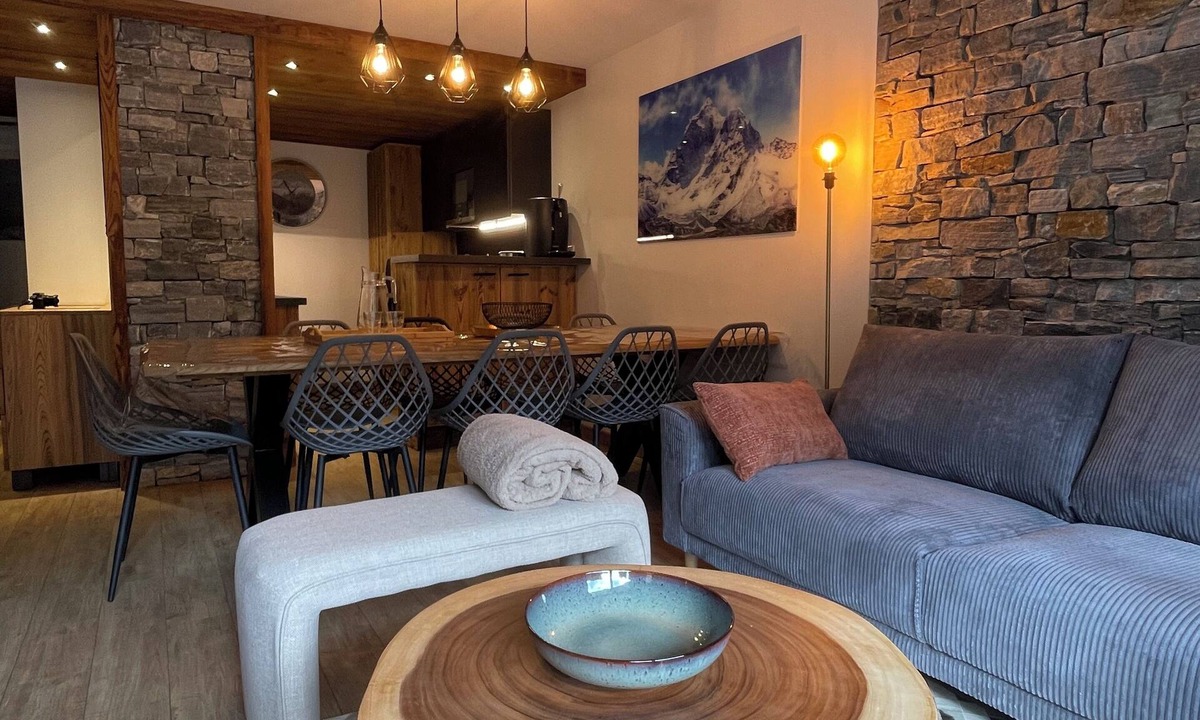 Le Corbier Apartment | New Le Corbier for 10 p. Renovated top-of-the-range 4bed/2bath/2wc/slope frontage