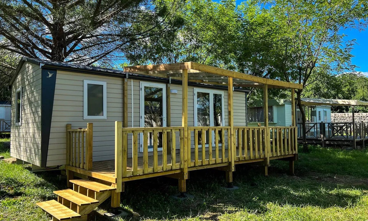 Saint-Germain House | NEW Mobile home - 2 bedrooms with air conditioning Nesasio 4 to 5 persons - 4 pers. included in the price