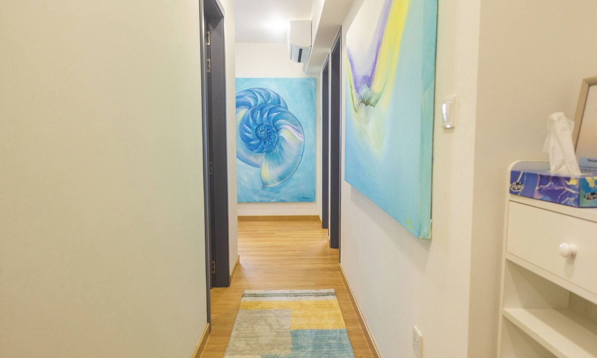 Farukolhufushi Island Apartment | Ocean Art Escape- 2 bedroom apartment with pool and gym