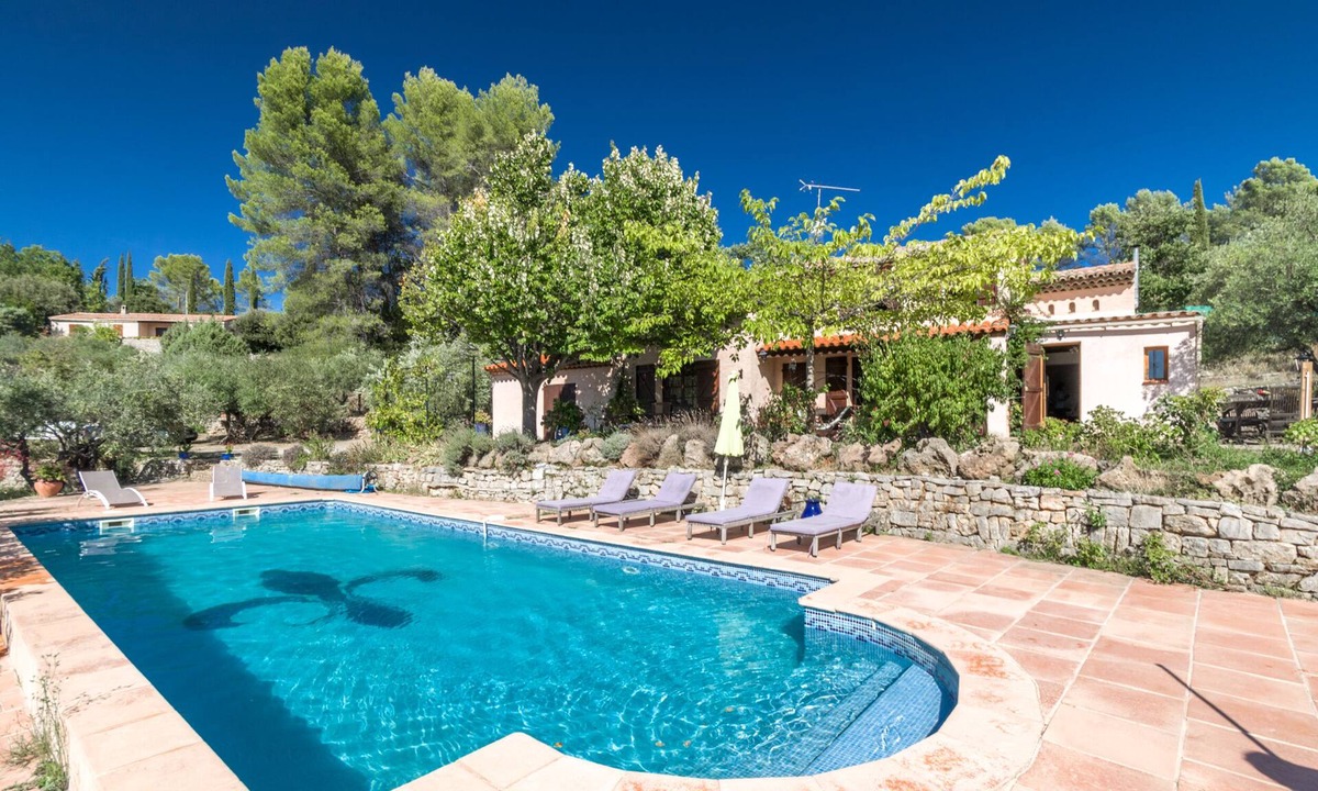 Flayosc House | Old Mas In Olive Grove With Large Swimming Pool And Panoramic Views